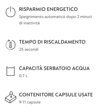 Macchina Caffè Nespresso Pixie Originale
