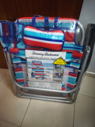 Silla Playa Tommy Bahama Rayas