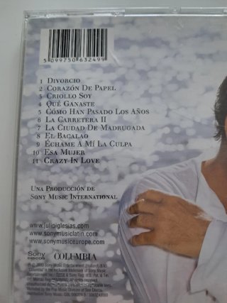 Lote 2 CDs Julio Iglesias