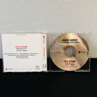 Mario Lavezzi Anche Settembre CD Promo Ricordi