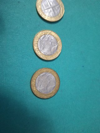 4 Monete Lire Italiane 1000 (1997, 1999)