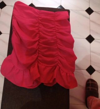 Conjunto Verano Falda y Top Rosa
