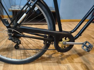 Bicicleta Elops 500 Decathlon Negra ...