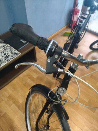 Bicicleta Elops 500 Decathlon Negra ...