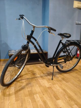 Bicicleta Elops 500 Decathlon Negra ...