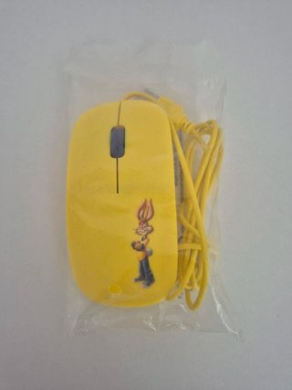 Ratón Óptico Nesquik Amarillo