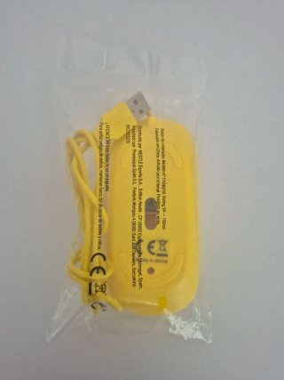 Ratón Óptico Nesquik Amarillo
