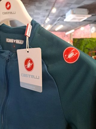 Maillot Castelli Talla S Verde Oscuro