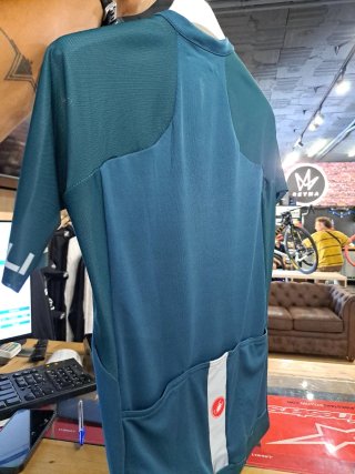 Maillot Castelli Talla S Verde Oscuro