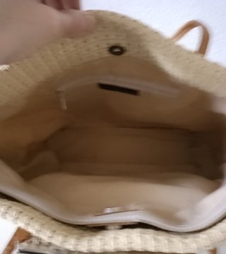 Bolso de rafia