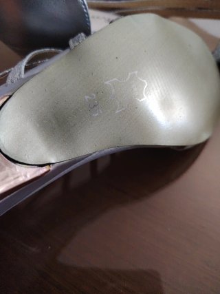 Zapatos de fiesta plateados talla 36/37