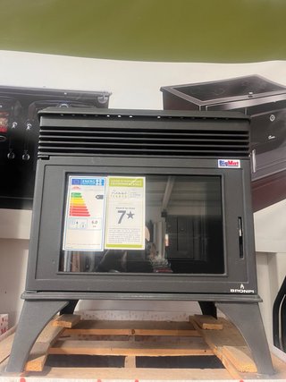 Estufa de pellets Bronpi Nicol 6kW