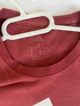 Camiseta Adidas Roja Talla M