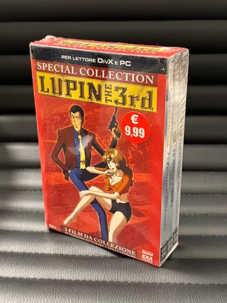 DVD cofanetto 3 film Lupin the 3rd