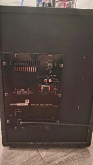 Receptor Audio/Video JVC RX-6001R Plata