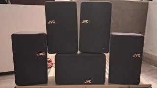 Receptor Audio/Video JVC RX-6001R Plata
