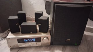 Receptor Audio/Video JVC RX-6001R Plata