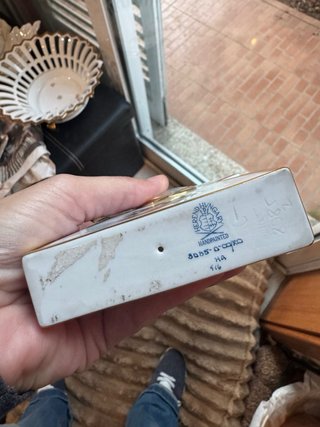 Relógio de Mesa Herend Pintado à Mão