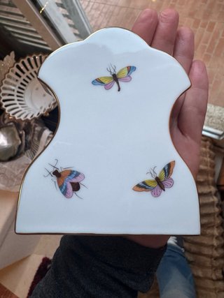 Relógio de Mesa Herend Pintado à Mão