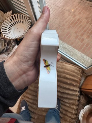 Relógio de Mesa Herend Pintado à Mão