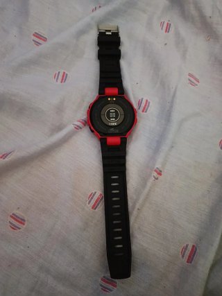 Reloj Lotus Rojo y Negro