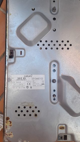 Vitrocerámica portátil 2 fuegos