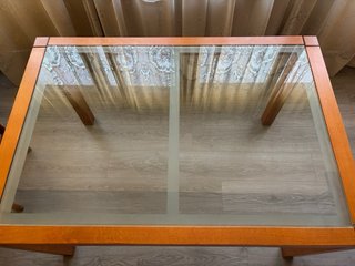 Mesa de cristal