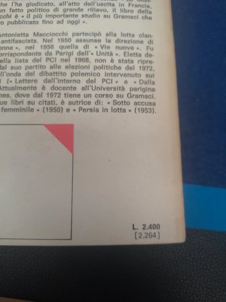 Libro per Gramsci