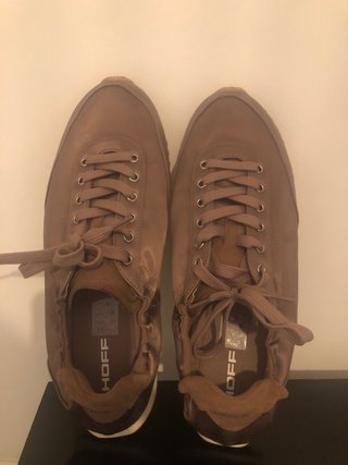 Zapatillas HOFF hombre rosas y marrones