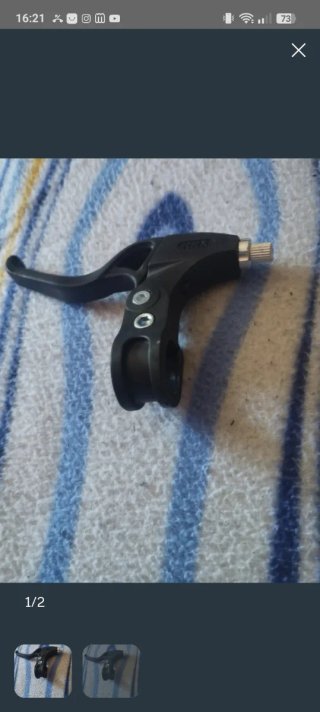 Maneta Freno Bicicleta Negra