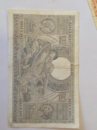 Lotes de Billetes Belgas Antiguos