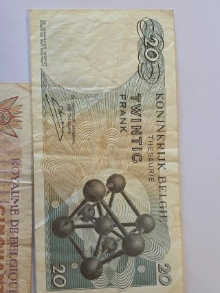 Lotes de Billetes Belgas Antiguos