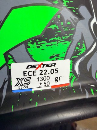 Casco Moto Skud Negan Niño Talla XS Negro/Verde