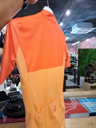 Maillot Castelli Talla S Naranja