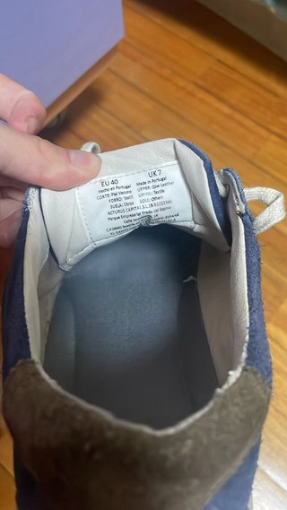 Zapatillas El Ganso Azul Marino y Marrón