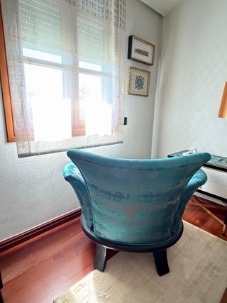 2 Butacas Kori Seda Azul 110x95x95