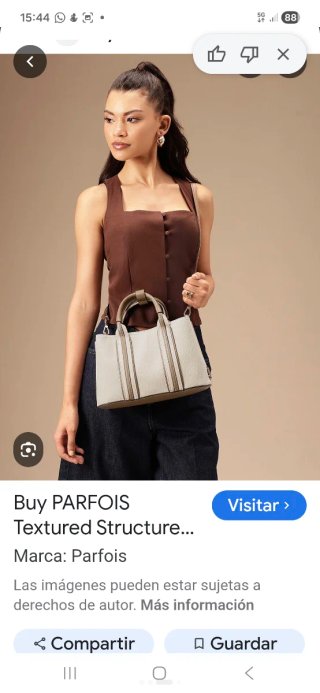 Bolso de verano beige
