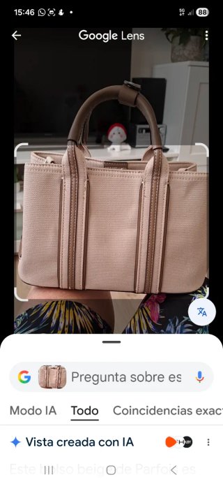 Bolso de verano beige