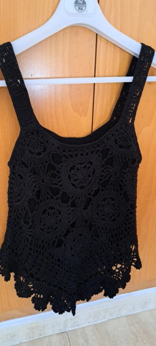 Top negro talla única