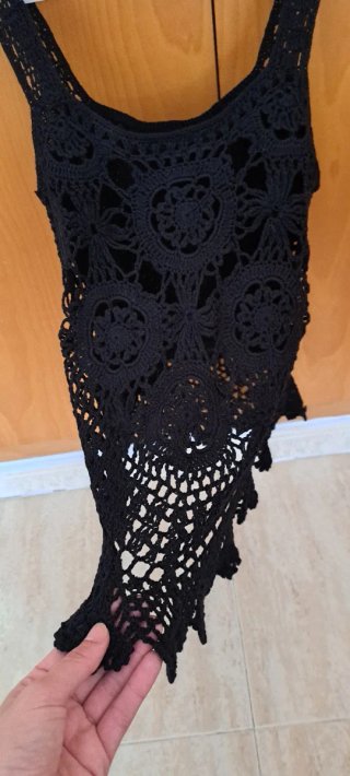 Top negro talla única