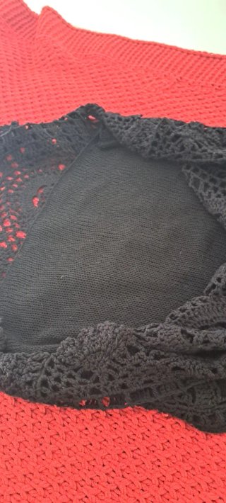 Top negro talla única
