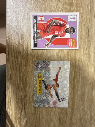 Alphonso Davies Panini Extra Sticker Y la 00