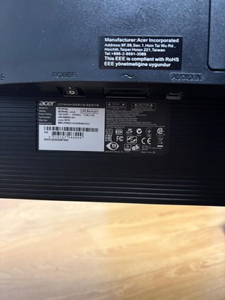Monitor Acer LCD B226HQL 22 Full HD