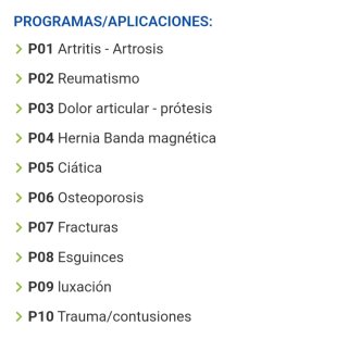 Equipo Magnetoterapia