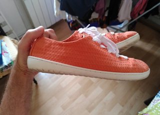 Zapatillas barefoot Mukishoes Naranja