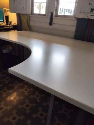 Escritorio esquinero + Soporte