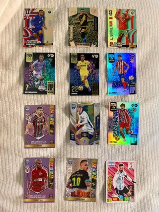 12 cartas de fútbol