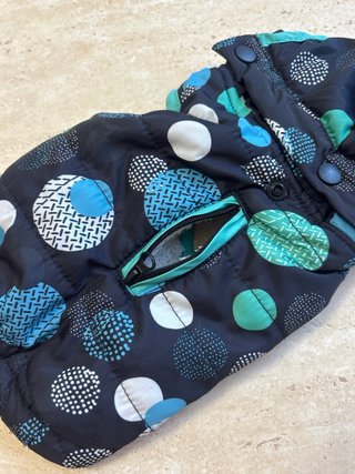 Chaqueta para perro pequeño con capucha