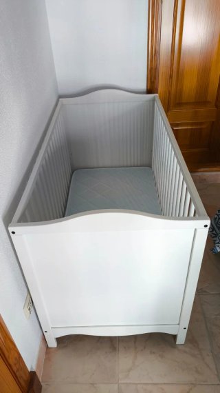 Cuna Ikea Smagora Blanca