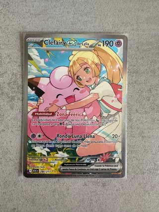 Clefairy EX de Lylia Carta Pokémon Español